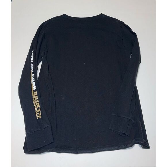 NEW ORLEANS SAINTS‎  T-Shirt Mens L Black Long Sleeve NIKE NFL Team Apparel A30 - Picture 4 of 5